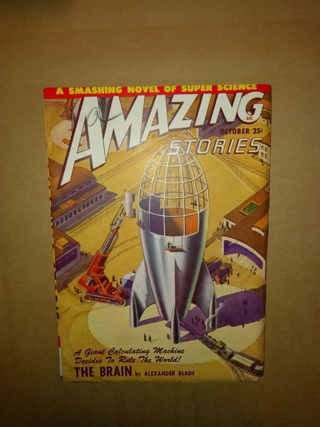 AMAZING STORIES Oct 1948 Vol 22 No 10.