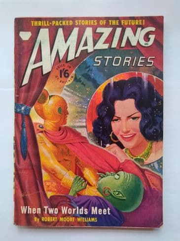 AMAZING STORIES  (UK)  NO  1  MAY 1950  (PAPERBACK)