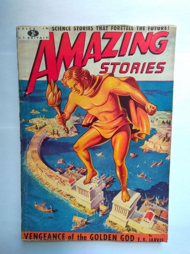 AMAZING STORIES (UK) NO 10 March 1952 (Paperback)