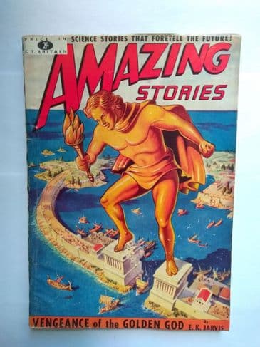 AMAZING STORIES (UK) NO 10 MARCH 1952 (PAPERBACK)