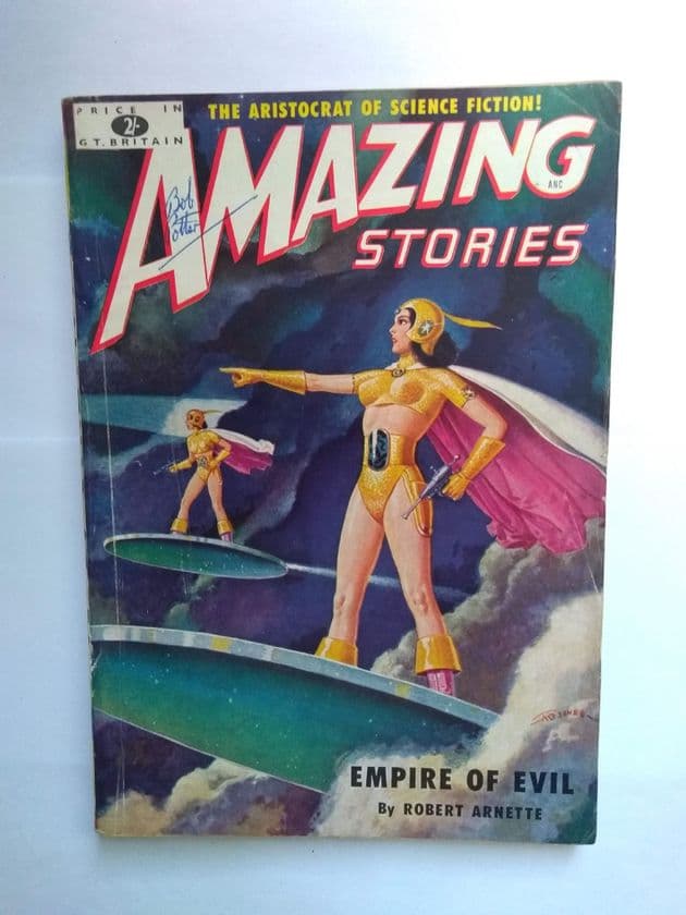 AMAZING STORIES (UK) NO 11 APRIL 1952 (PAPERBACK)