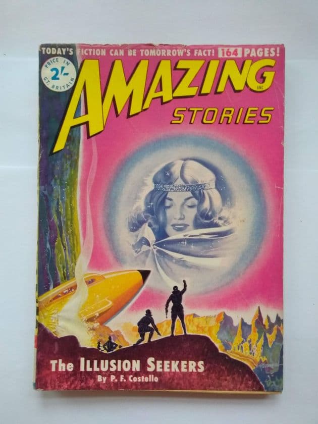AMAZING STORIES (UK) NO 6 March 1951  (Paperback)