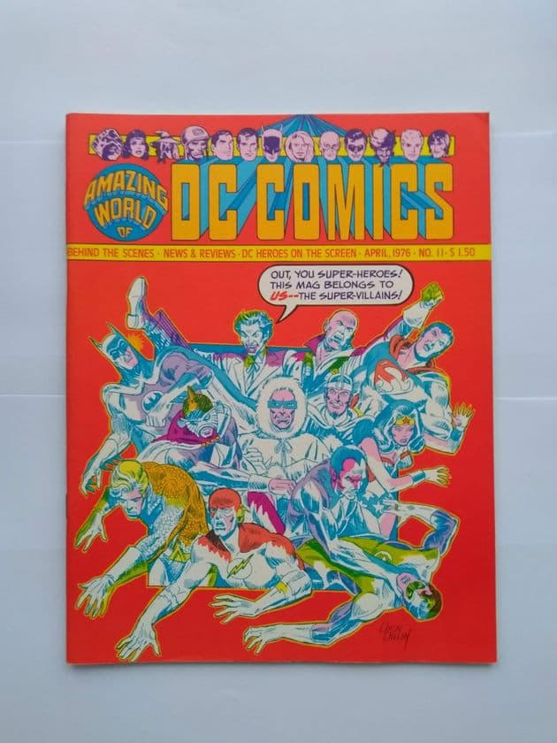 AMAZING WORLD OF D C COMICS April 1976 VOL 3 NO 11