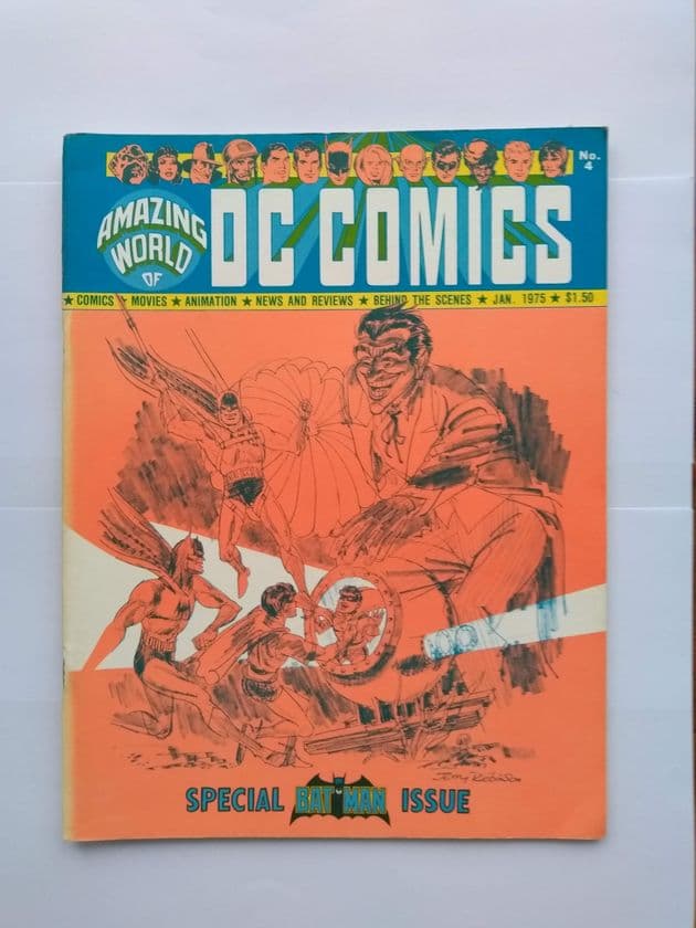 AMAZING WORLD OF D C COMICS January 1975 VOL 2 NO 4