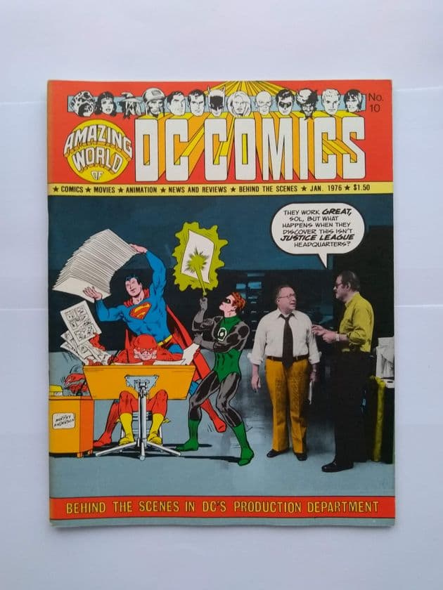 AMAZING WORLD OF D C COMICS January 1976 VOL 3 NO 10