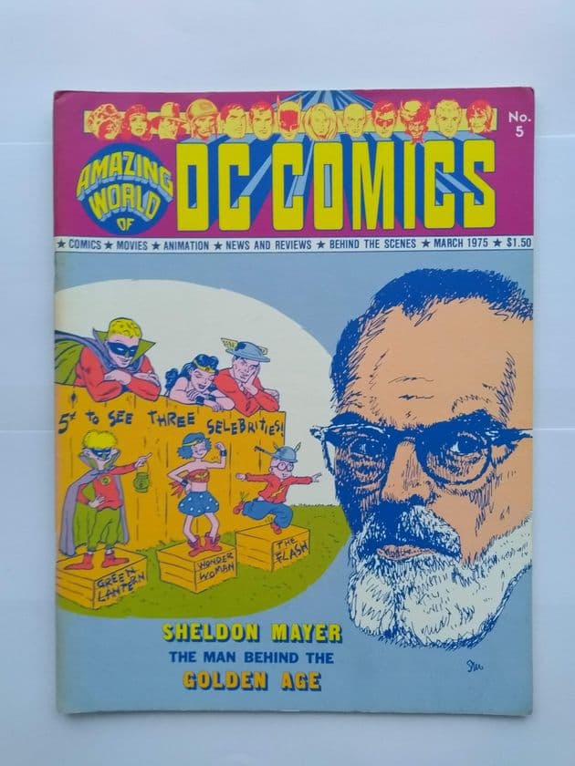 AMAZING WORLD OF D C COMICS March 1975 VOL 2 NO 5