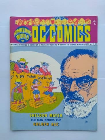 AMAZING WORLD OF D C COMICS March 1975 VOL 2 NO 5