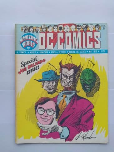 AMAZING WORLD OF D C COMICS May 1975 VOL 2 NO 6