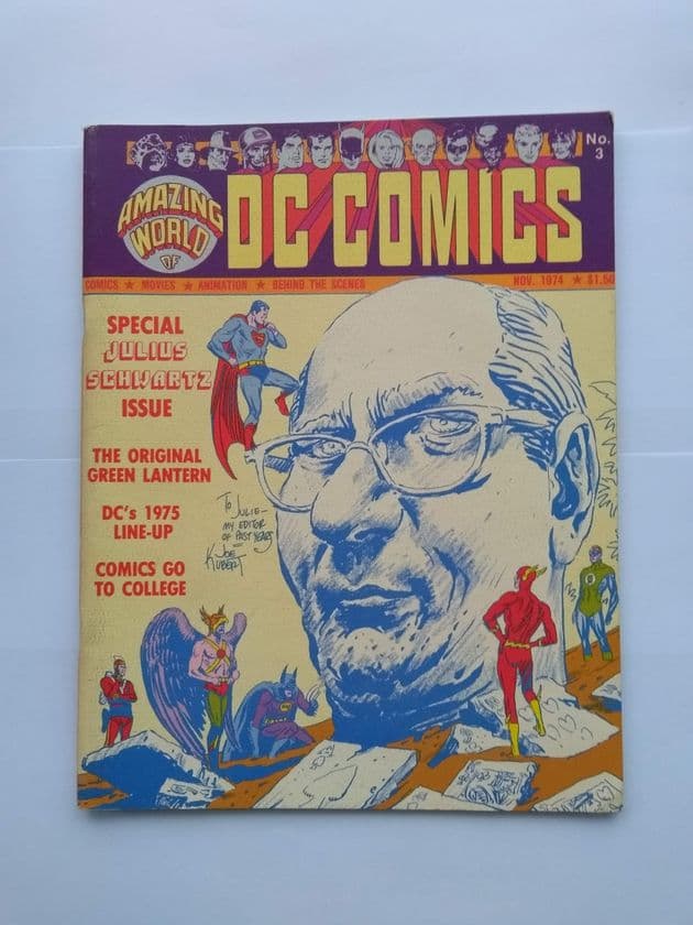 AMAZING WORLD OF D C COMICS November 1974 VOL 1 NO 3