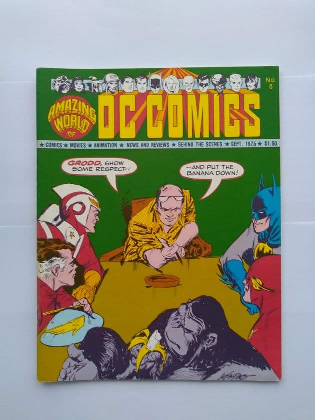 AMAZING WORLD OF D C COMICS September 1975 VOL 2 NO 8