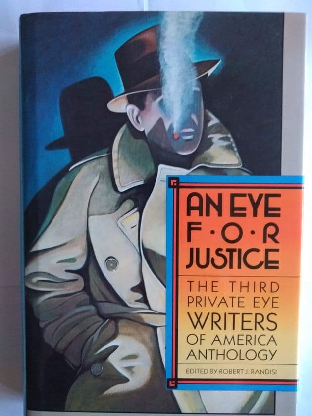 AN EYE FOR JUSTICE EDITED BY ROBERT J RANDISI HARDBACK