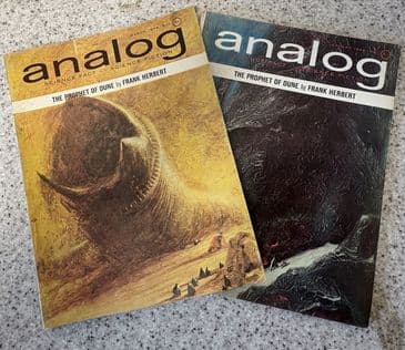 ANALOG SCIENCE FICTION (Prophet of Dune by Frank Herbert) (4 ISSUES)