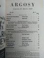 ARGOSY  VOL XX  NO 3  March 1959 (Paperback)