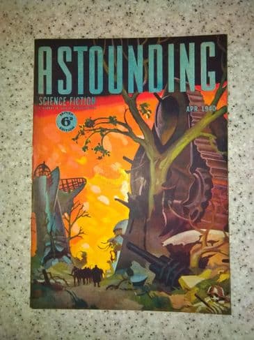 ASTOUNDING Science Fiction (British Edition) April 1940 Vol 25 No 2.