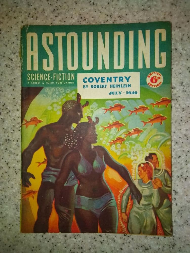 ASTOUNDING Science Fiction British Edition July 1940 Vol 25 No 5