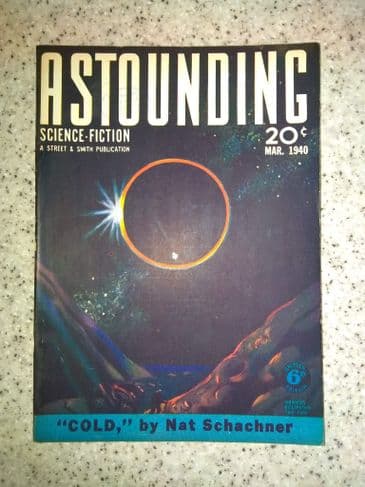 ASTOUNDING Science Fiction (British Edition) March 1940 Vol 25 No 1.