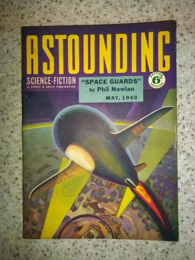 ASTOUNDING Science Fiction (British Edition) May 1940 Vol 25 No 3.