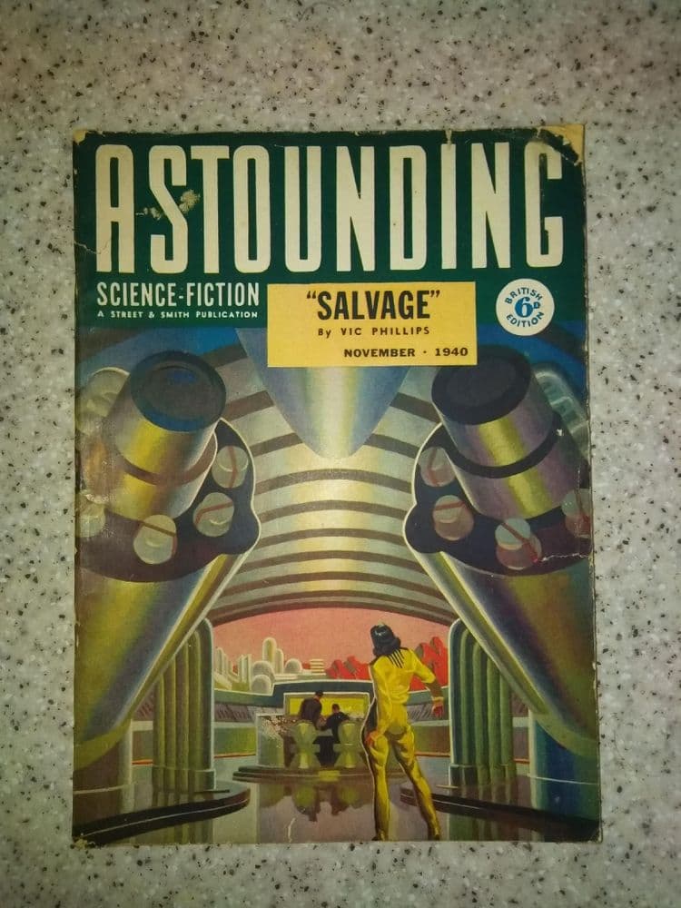 ASTOUNDING Science Fiction British Edition Nov 1940 Vol 26 No 3