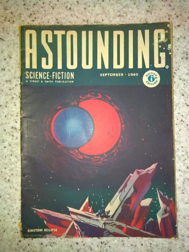 ASTOUNDING Science Fiction (British Edition) Sept 1940 Vol 26 No 1.