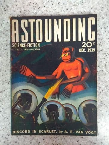 ASTOUNDING Science Fiction December 1939 Vol 24 No 4.