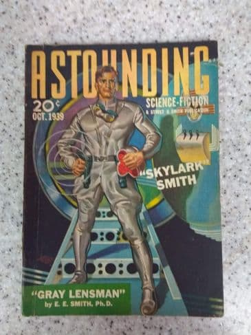 ASTOUNDING Science Fiction October 1939 Vol 24 No 2