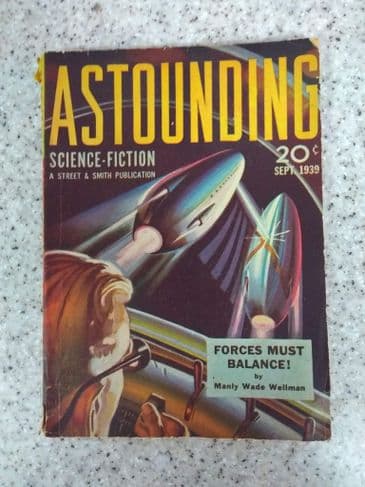 ASTOUNDING Science Fiction September 1939 Vol 24 No 1