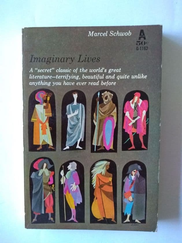 AVON . IMAGINARY LIVES BY MARCEL SCHWOB. (G-1162) (PAPERBACK)