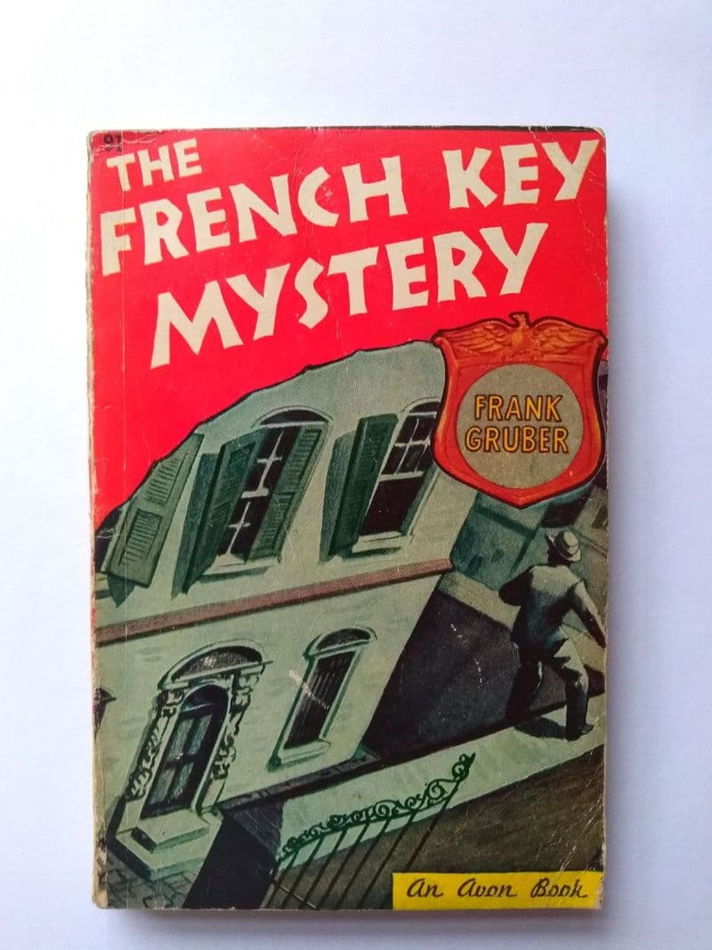AVON . THE FRENCH KEY BY FRANK GRUBER. (NO 91)  (PAPERBACK)