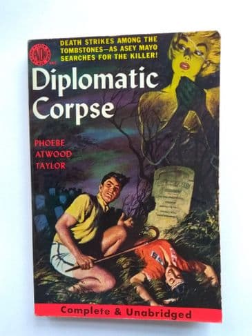 AVON DIPLOMATIC CORPSE by Phoebe Atwood Taylor  ( No.A439 ) (P ) (Paperback)
