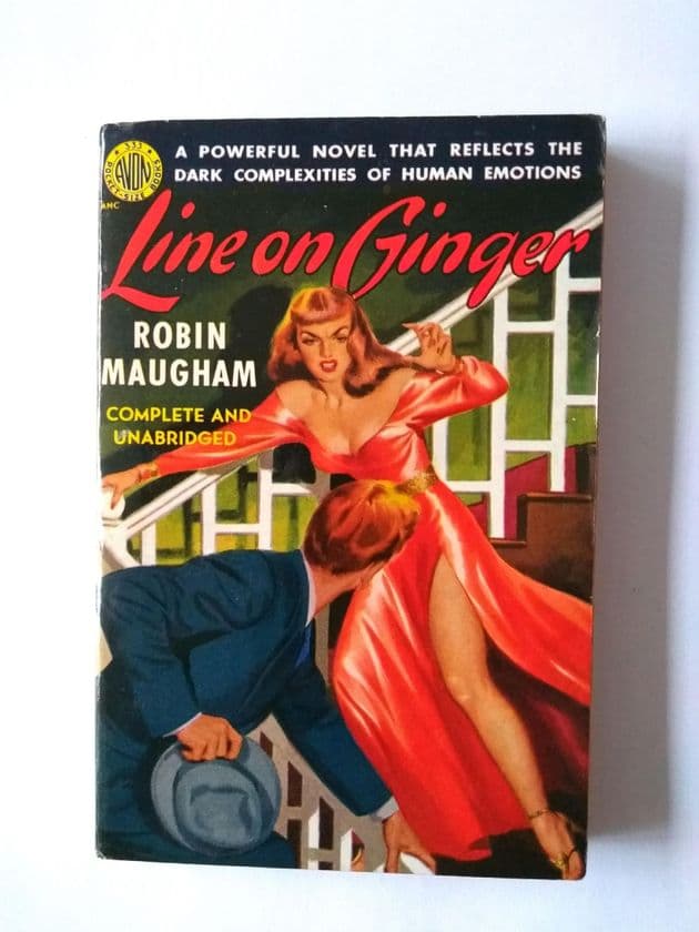 AVON  LINE ON GINGER by Robin Maugham (No.333) (Paperback)