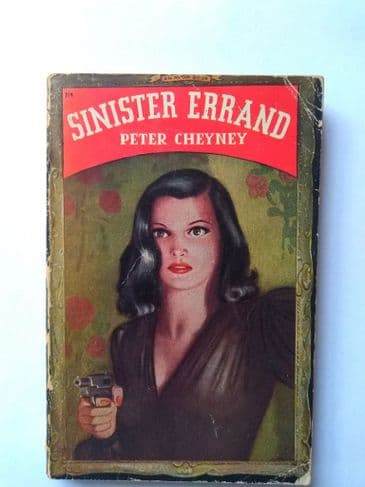 AVON SINISTER ERRAND by Peter Cheyney (No.114) (Paperback)
