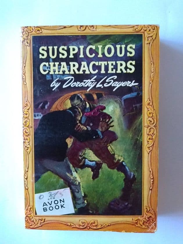 AVON SUSPICIOUS CHARACTERS by Dorothy L Sayers (No.23 ) (Paperback)