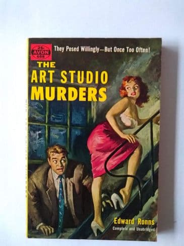 AVON THE ART STUDIO MURDERS by Edward Ronns (No.688 )(Paperback)