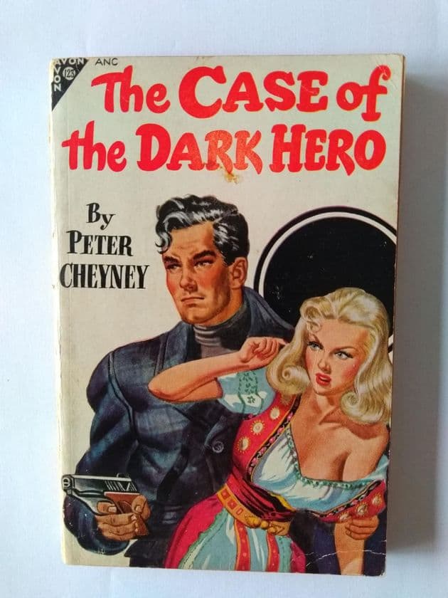 AVON  THE CASE OF THE DARK HERO by Peter Cheyney  (No.123 )(Paperback)