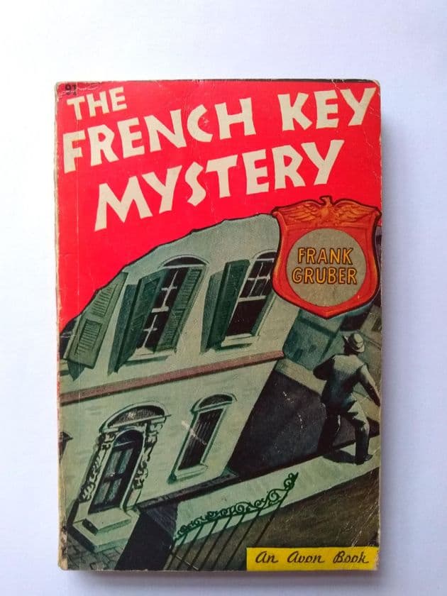 AVON  THE FRENCH KEY by Frank Gruber (No.91) (Paperback)