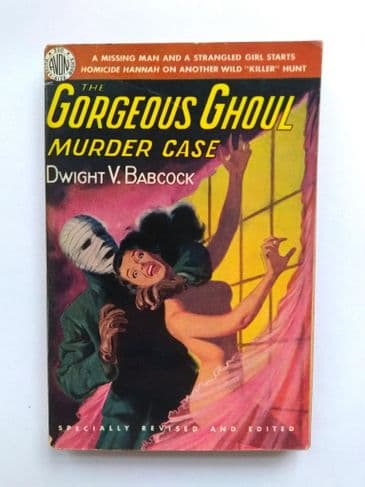 AVON  THE GORGEOUS GHOUL MURDER CASE by D.V Babcock  (No.320 )  (Paperback )