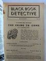 BLACK BOOK DETECTIVE No.3 1950 (British Edition)
