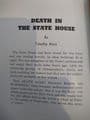 BLACK CAT: DEATH IN THE STATE HOUSE by Timothy Knox  (No.24 )   (Paperback)