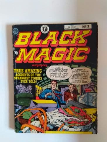 BLACK MAGIC COMICS (British Edition ) NO 13  1953