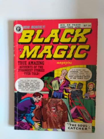 BLACK MAGIC COMICS (British Edition ) NO 14  1953