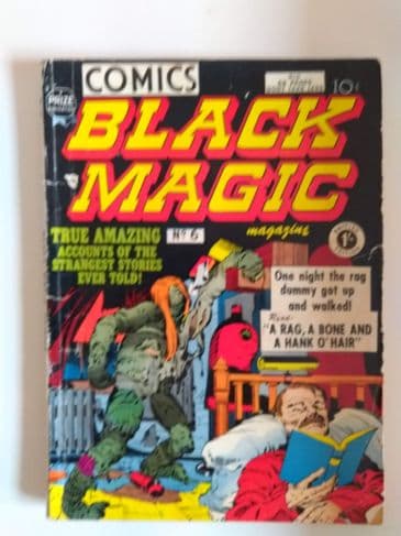 BLACK MAGIC COMICS (British Edition ) NO 6 1952