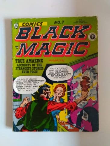 BLACK MAGIC COMICS (British Edition ) NO 7 1952