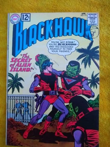 BLACKHAWK NO 171 April 1962.