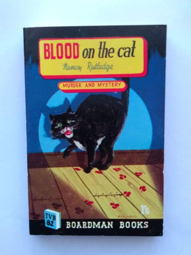 Boardman Books: BLOOD ON THE CAT by Nancy RUTLEDGE (No.82) (Paperback)