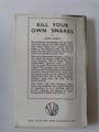 Boardman Books: KILL YOUR OWN SNAKES by ADELE SEIFERT (No.40) (Paperback)