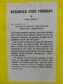 Boardman Books Veronica died Monday (Paperback) by Geri Trotta.