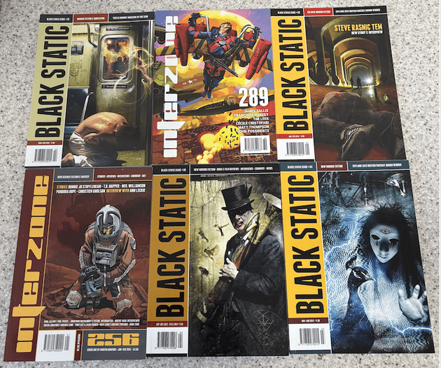 BUNDLE 1 - Black Static & Interzone  Magazine (6 issues)