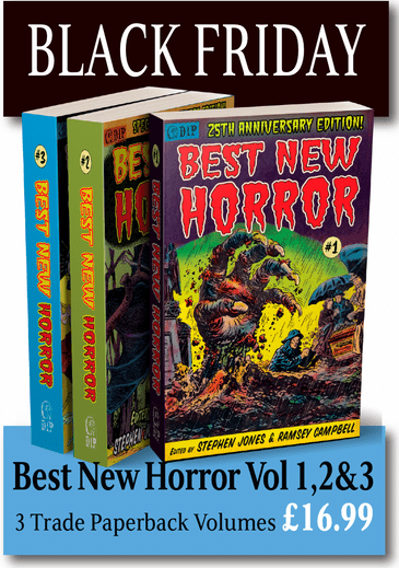 BUNDLE - Best New Horror #1, #2 & #3 (3 Anthologies) Edited by Stephen Jones