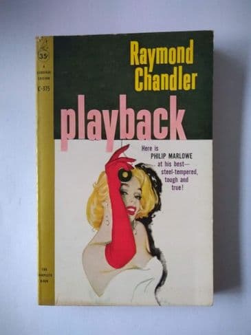 CARDINAL Edition: PLAYBACK by Raymond Chandler (Paperback)