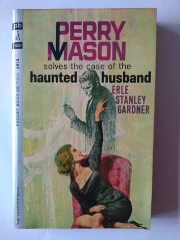 CARDINAL POCKET BOOK : THE CASE OF THE HAUNTED HUSBAND by Erle Stanley Gardner (Paperback)